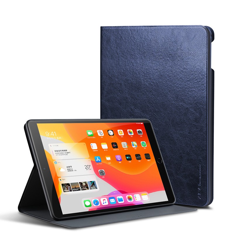 Mėlynas dėklas Apple Ipad 10.9 2022 X Level Kite Mėlynas dėklas Apple Ipad 10.9 2022 X Level Kite matomas atlenktas ir uždarytas