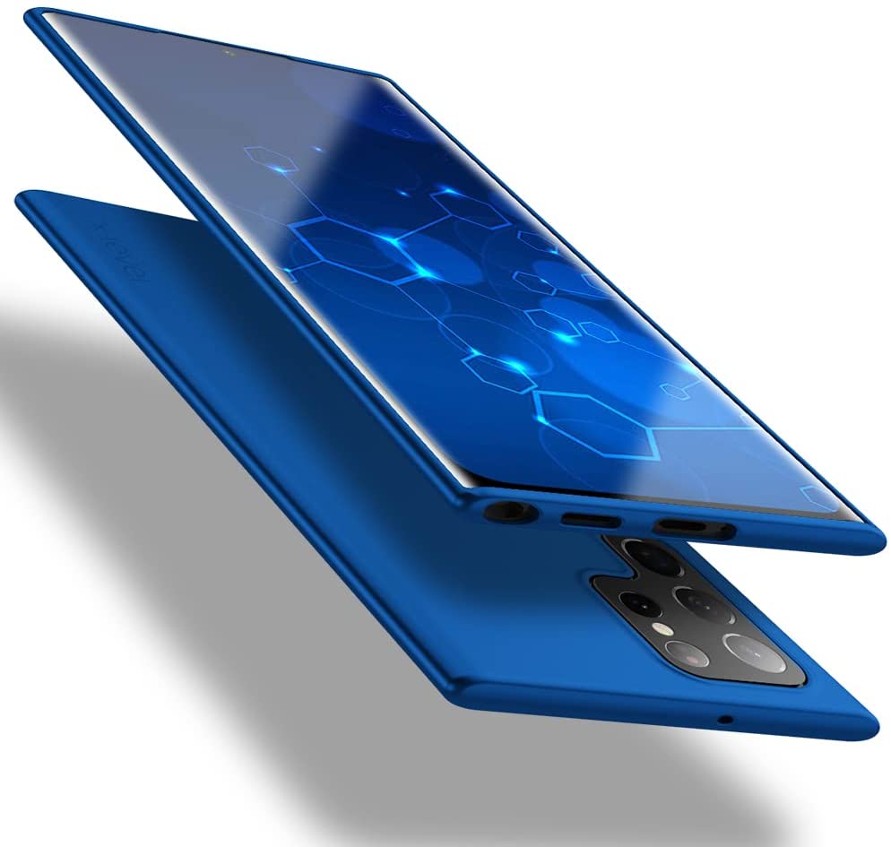 Mėlynas dėklas Samsung Galaxy S22 Ultra X-level Guardian Mėlynas dėklas Samsung Galaxy S22 Ultra X-level Guardian, apsaugantis telefoną ir atitinkantis jo formą