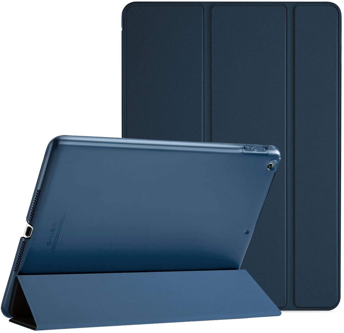 Mėlynas dėklas Samsung X210 X215 X216 Tab A9 Plus 11.0 Mėlynas dėklas Samsung X210 X215 X216 Tab A9 Plus 11.0 colių su trimis segmentais atvartui