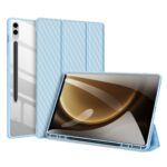 Mėlynas dėklas Samsung X610 X616 Tab S9 FE Plus Dux Ducis Toby su stovu ir apsauga planšetiniam kompiuteriui