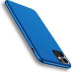 Mėlynos spalvos dėklas Apple iPhone 11 X-level Guardian, matomas iš viršaus kampu