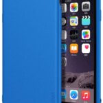 Mėlynos spalvos dėklas Apple iPhone 6 6S X-level Guardian matomas iš prieš ir galo