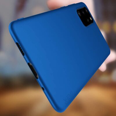 Mėlynas Samsung Galaxy G986 S20 Plus X-level Guardian dėklas su kamera ir mygtukų išpjovomis