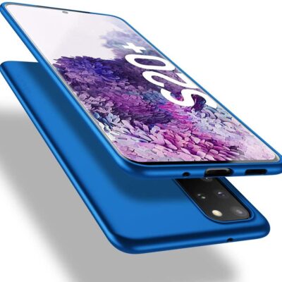 Mėlynos spalvos dėklas Samsung Galaxy G986 S20 Plus X-level Guardian apsaugo telefoną