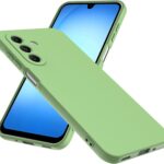 Metos spalvos dangtelis Samsung A175 A17 4G A176 A17 5G Liquid Silicone 1.5mm storio