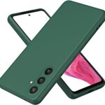 Metos spalvos deklas Samsung Galaxy S921 S24 Liquid Silicone 1.5mm telefonui su kamera ir mygtuku isvaizda