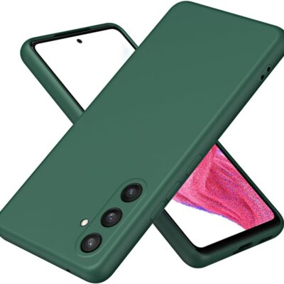 Mėtos spalvos dėklas Samsung Galaxy S926 S24 Plus Liquid Silicone telefono apsaugai