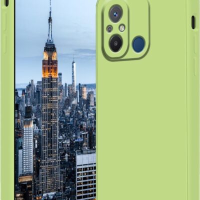 metos spalvos deklas xiaomi redmi 11a 12c poco c55 liquid silicone 1 5mm su pilnai dengiancia apsauga