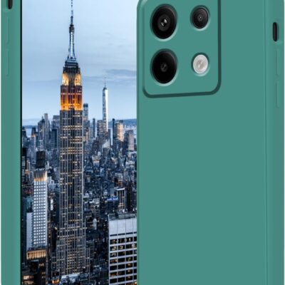 Zalias deklas Xiaomi Redmi Note 13 Pro 5G Poco X6 5G Liquid Silicone 1.5mm priekis ir galas su kameru islaikymais