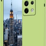 Mėtos spalvos dėklas Xiaomi Redmi Note 13 Pro 4G / Poco M6 Pro 4G Liquid Silicone 1.5mm matomas iš kelių kampų