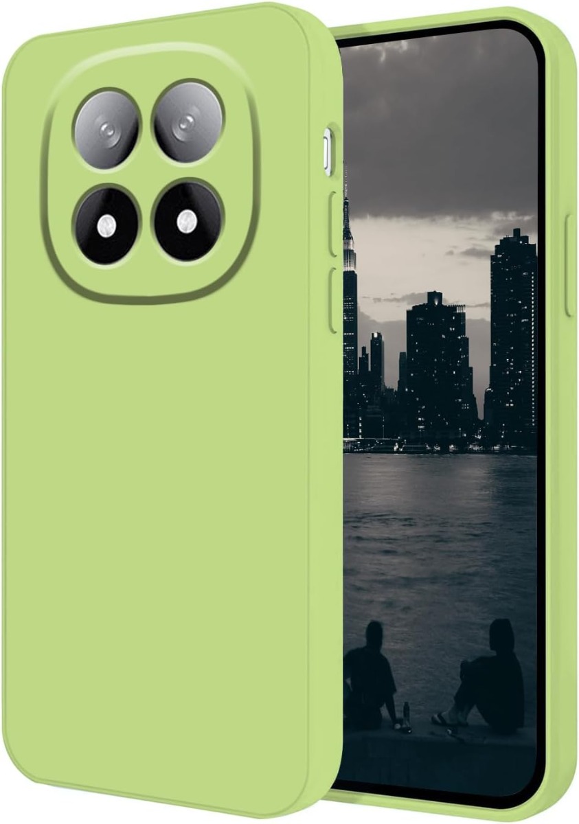 Mėtos spalvos dėklas Xiaomi Redmi Note 14 Pro 4G Liquid Silicone Mėtos spalvos dėklas Xiaomi Redmi Note 14 Pro 4G Liquid Silicone 1.5mm su matiniu paviršiumi ir tiksliais išpjovomis kamerai