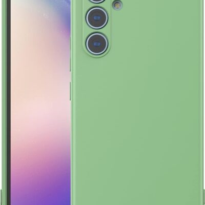 Mėtos spalvos silikoninis deklas Samsung Galaxy A546 A54 5G Liquid Silicone 1.5mm telefone