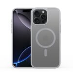 Pilkas dėklas Apple iphone 16 Pro Max Dux Ducis Yind su matiniu paviršiumi ir apsauga kamerai