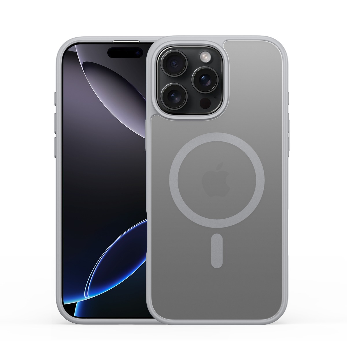Pilkas dėklas Apple iphone 16 Pro Max Dux Ducis Yind Pilkas dėklas Apple iphone 16 Pro Max Dux Ducis Yind su matiniu paviršiumi ir apsauga kamerai