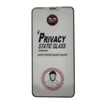 Privatumo apsauginis stiklas Apple iPhone 16 Pro ESD Anti-Static Privacy su apsauga nuo dulkiu ir statinės elektros