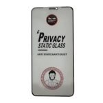 Privatumo apsauginis stiklas Samsung S931 S25 ESD Anti-Static Privacy baltas su užrašu ir simboliais