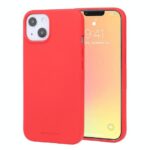 Raudonas dėklas Apple iPhone 13 Mini Mercury Soft su išmaniuoju telefonu