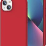 Raudonas dėklas Apple iPhone 13 Mini X-level Dynamic su matiniu paviršiumi ir tiksliais išpjovomis kamerai