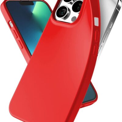 Raudonas dėklas Apple iPhone 15 Pro Max Mercury Soft apsaugo telefoną