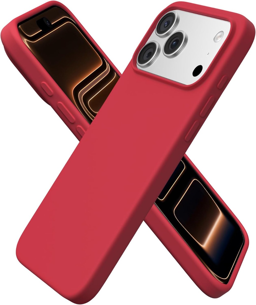 Raudonas dėklas Apple iPhone 17 Pro Max X-level Guardian Raudonas dėklas Apple iPhone 17 Pro Max su matiniu paviršiumi ir tiksliais mygtukų išpjovomis