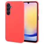 Raudonas dėklas Samsung A256 A25 5G Mercury Soft su apsauga kamerai ir ekrano rėmu