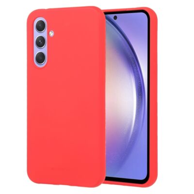 Raudonas dėklas Samsung A546 A54 5G Mercury Soft aplink telefoną