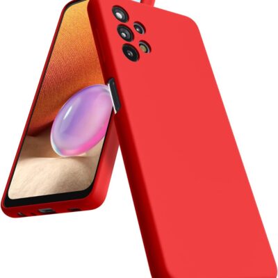 Raudonas dėklas Samsung Galaxy A235 A23 4G Mercury Silicone silikoninis