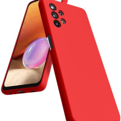 Raudonas dėklas Samsung Galaxy A336 A33 5G Mercury Silicone minkštas silikono paviršius