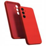 Raudonas dėklas Samsung Galaxy A346 A34 5G Mercury Silicone pagamintas iš silikono