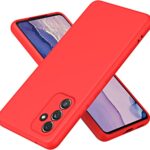 Raudonas dėklas Samsung Galaxy A346 A34 5G X-level Dynamic su trimis kameros objektyvais