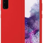 Raudonas dėklas Samsung Galaxy G981 S20 Mercury Soft telefono apsauga