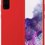 Raudonas dėklas Samsung Galaxy G986 S20 Plus Mercury Soft su atversta telefono ekrano puse