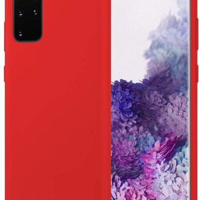 Raudonas dėklas Samsung Galaxy G986 S20 Plus Mercury Soft su atversta telefono ekrano puse