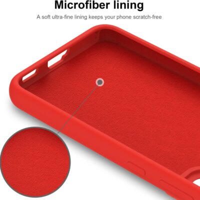 raudonas dekla samsung galaxy s22 x-level dynamic su mikropluošto pamušalu