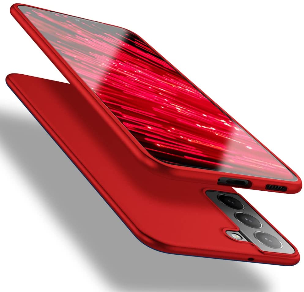 Raudonas dėklas Samsung Galaxy S22 X-level Guardian Raudonas dėklas Samsung Galaxy S22 X-level Guardian su dangčiu ir atverčiamu dizainu