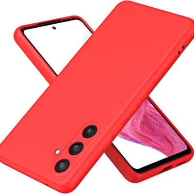 raudonas deklas samsung galaxy s921 s24 liquid silicone 1.5mm aplink telefono kamera ir ekrana