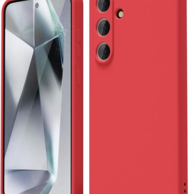 raudonas deklas samsung s721 s24 fe x-level dynamic su tiksliomis anga kamerai ir mygtukams