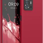 Raudonas dėklas Xiaomi 11T 11T Pro X-level Dynamic telefono apsaugai su kameros apsauga