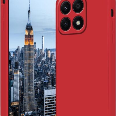 Raudonas dėklas Xiaomi Xiaomi 14T Pro Liquid Silicone 1.5mm su kameros apsauga