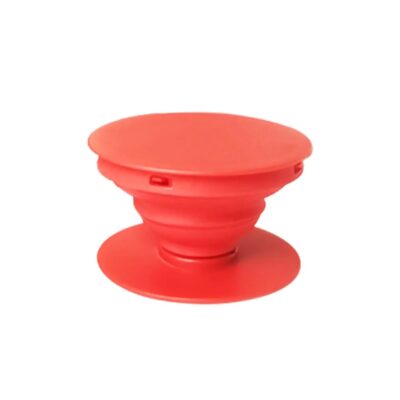 Raudonas telefono laikiklis POPsocket Circle iš plastiko