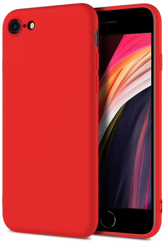 Raudonos spalvos dėklas Apple iPhone 7 / 8 / SE 2020 X-level Dynamic Raudonos spalvos dėklas Apple iPhone 7 / 8 / SE 2020 X-level Dynamic su išlenktais kampais ir matinėmis paviršiaus detalėmis