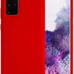Raudonos spalvos dėklas Samsung Galaxy G986 S20 Plus Mercury Silicone medžiagos ir formos