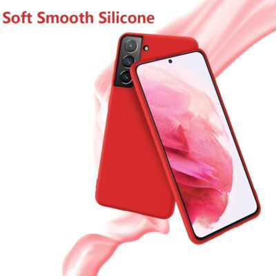 raudonos spalvos deklas samsung galaxy s21 plus s30 plus x-level dynamic ismaniojo telefono apsauga is silikono