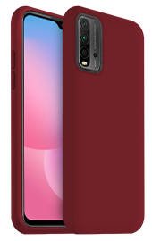 Raudonos spalvos dėklas Xiaomi Redmi 9T Redmi 9 Power X-level Dynamic matomas iš priekio ir iš galo