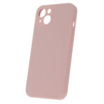 Rausvas dėklas Apple iPhone 15 Plus Liquid Silicone plonas ir lygus paviršius