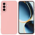 Rausvas dėklas Samsung A175 A17 4G ir A176 A17 5G Liquid Silicone, plonas 1.5mm