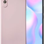 Rausvas dėklas Xiaomi Redmi 9A 9AT Liquid Silicone 1.5mm minkštas silikoninis dėklas telefonui