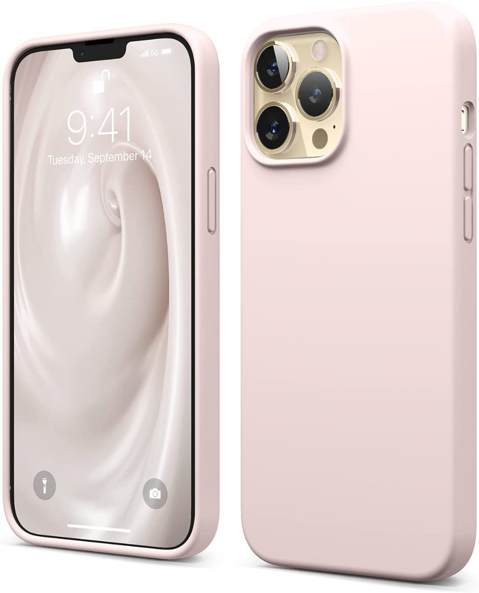 Rausvas silikoninis deklas Apple iPhone 13 Pro Liquid Silicone 1.5mm Rausvas silikoninis deklas Apple iPhone 13 Pro su sklandziu matinio pavirsiaus dizainu