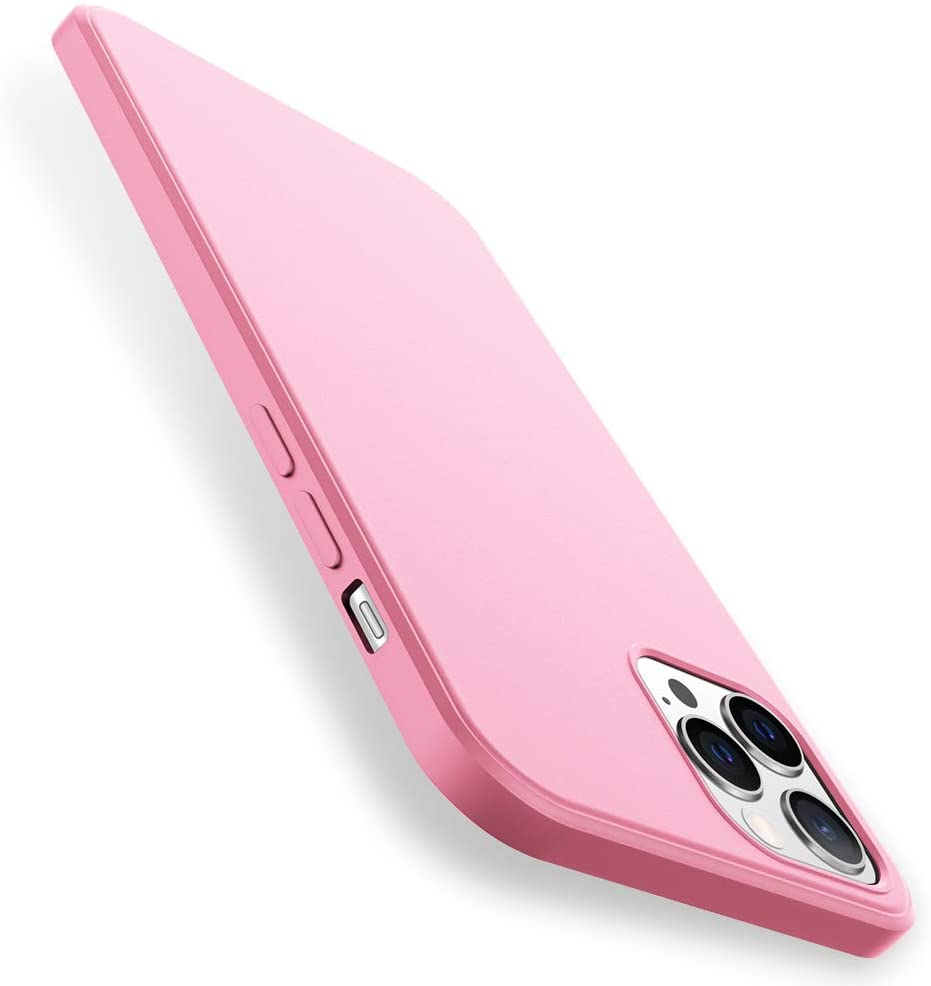 Rožinės spalvos dėklas Apple iPhone 12 12 Pro X-level Dynamic Rožinės spalvos dėklas Apple iPhone 12 12 Pro X-level Dynamic su apvaliais kampais ir atvira kameros anga