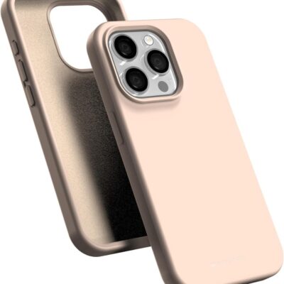 Rozinio smelio deklas Apple iPhone 16 Pro Mercury Silicone minimalizmo stilistikos ir apsaugos